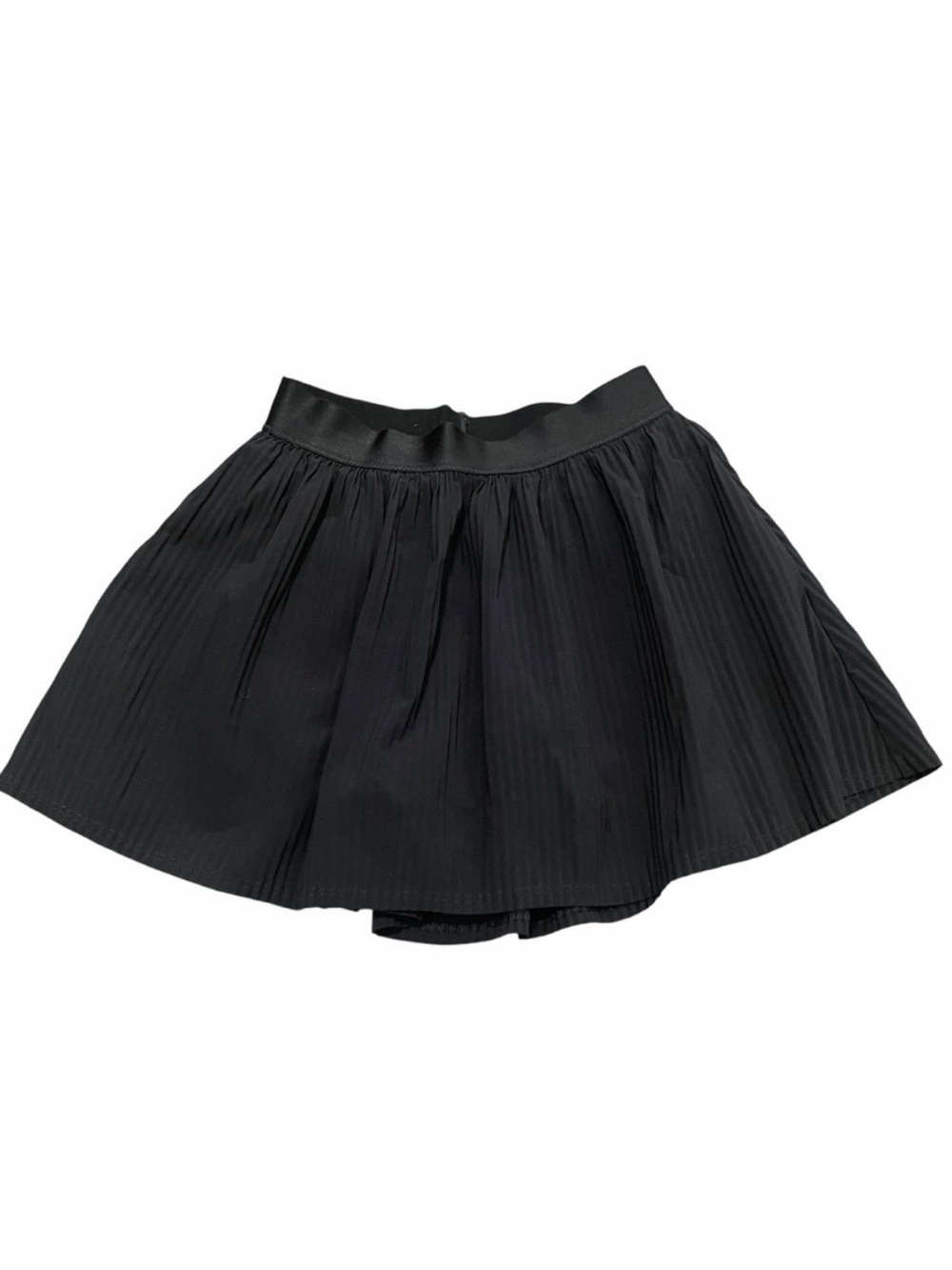 All in Motion Girls Black Pleated Skirt With Built-In Shorts Size S